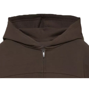 Pull à capuche d'hiver pour femme, personnalisable avec logo frontal, 100% coton molletonné 300g, poches, séchage rapide, respirant, sport, vente en gros, OEM - Product Image 2