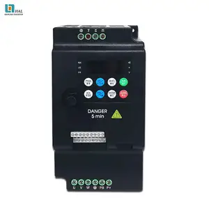 380V 5.5kw HL3000 monophasé à 3 phases onduleur AC Variable fréquence d'entraînement VFD