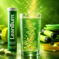 Comprimés effervescents de carnitine, brûleur de graisse énergisant pour la gestion du poids, nutrition sportive personnalisée OEM