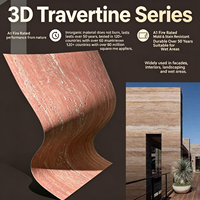 Isolation acoustique intérieure moderne, revêtement en ardoise artificielle 3D, panneau mural extérieur ignifuge modulaire 300x1200mm, 15-30mm, taille personnalisée