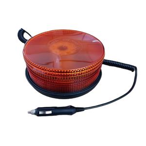 WEKNOWN JD-15 9-32V E-mark Feu de balise magnétique clignotant LED ambre Feu de signalisation stroboscopique 9W - Product Image 1
