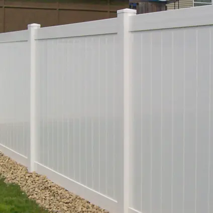 Manufacturer Fencing Wholesale Fence Vinyl White Fence Panel 8 X 6