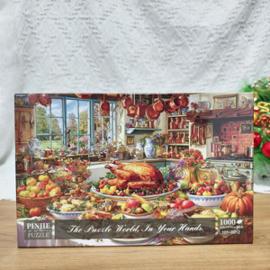 Servizi di Personalizzazione per Puzzle Educativi Fai-da-Te per Adulti (1000-2000 Pezzi) in Carta e Cartone Grigio - Product Image 2