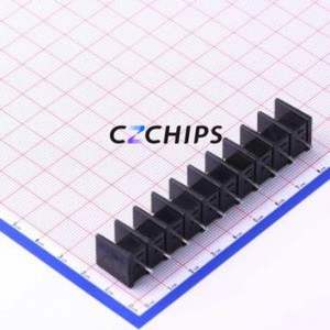 KF35C-8.25-10P Barrier Terminal Block Through hole Component (THT),P=8.25mm Connector Two Sides 8.25mm 1x10P Straight Pin - Product Image 2