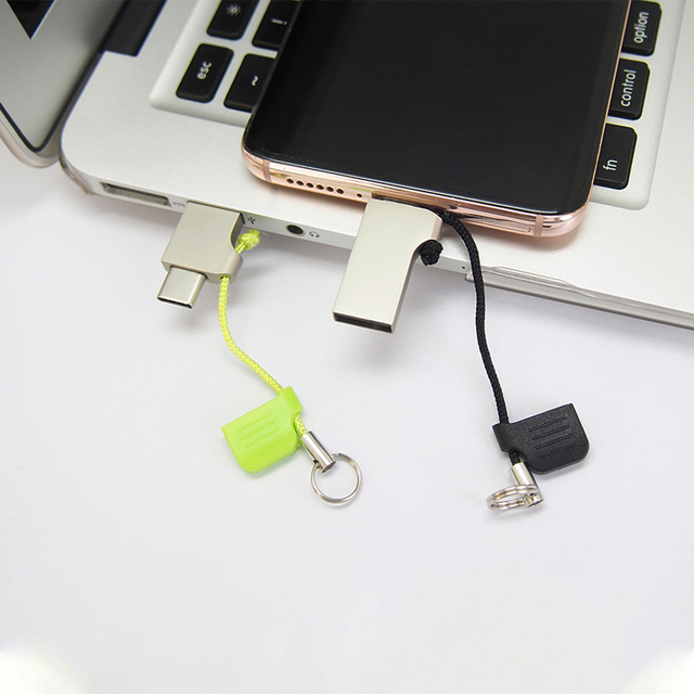 64GB 128GB 256GB 512GB 1TB 2 in 1 USB-C 3.0 Metal Flash Drive Thumb Drive Usb Stick