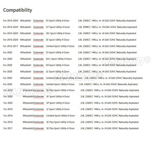 Moldura Cromada para Parachoques Delantero, Inferior, Media y Superior, Izquierda y Derecha, con Luz Antiniebla para Mitsubishi Outlander Sport RVR ASX 2016-2020 - Product Image 6