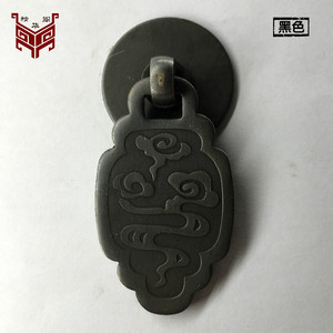 Chinese Style Brass Handle Novelty Shape For Wardrobe Cabinet Drawer Durable Surface Mounted - Product Image 3