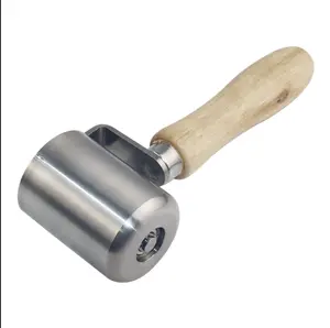 Vinyl Tool Hand Steel Seam Pressure right round end Roller