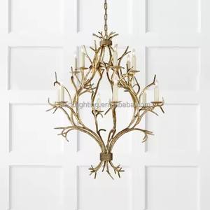 <span class=keywords><strong>Lampadario</strong></span> a <span class=keywords><strong>candelabro</strong></span> in stile casale <span class=keywords><strong>moderno</strong></span> di lusso leggero in metallo retrò soggiorno sala da pranzo Hotel hall <span class=keywords><strong>lampadario</strong></span> - Product Image 2