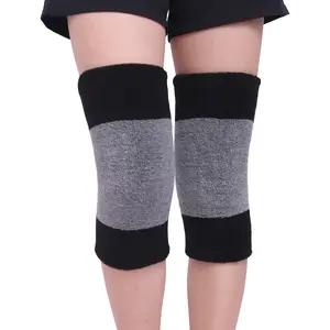 Aolikes Thick Knee Sleeve Leg Warmers Winter Thermal Cycling Ski Running Knee Brace Cotton Knitting Knee Support