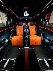 Assento Automotivo Elétrico de Luxo em Couro para Carros Executivos, Vans Hiace e Vito, com Elevação Vertical e Design de Aviação para Adultos - Product Image 5