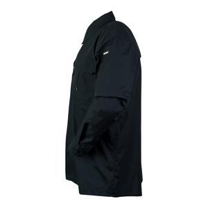 Uniforme Táctico <span class=keywords><strong>de</strong></span> Guardia <span class=keywords><strong>de</strong></span> <span class=keywords><strong>Seguridad</strong></span> Estadounidense, Chaqueta, Camisa y Pantalón Personalizados, Azul Oscuro/Negro, Poliéster/Algodón, <span class=keywords><strong>para</strong></span> Uso en Exteriores/Entrenamiento - Product Image 3