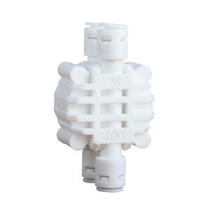 วาล์วบอล 4 ทาง Eshiong ขนาด 6.4 มม. เชื่อมต่อเร็ว สำหรับอะไหล่เครื่องกรองน้ำ - Product Image 5