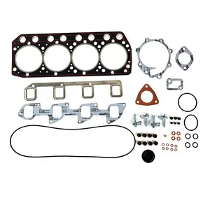 Machinery engines CYLINDER overhaul full HEAD GASKET Upper+Lower Gasket Kit For Caterpillar 3066 S6K 3204 C3.3 3208