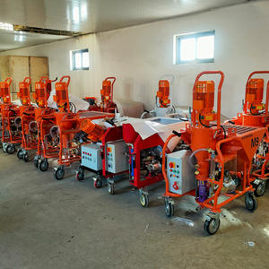 Máquina pulverizadora de <span class=keywords><strong>mortero</strong></span> y cemento para paredes, máquina pulverizadora de revestimiento ignífugo, máquina pulverizadora de yeso totalmente automática - Product Image 2