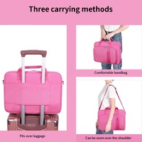 Housse pour ordinateur portable pour femmes et hommes, 14,6 pouces, sac de transport portable à bandoulière pour ordinateur