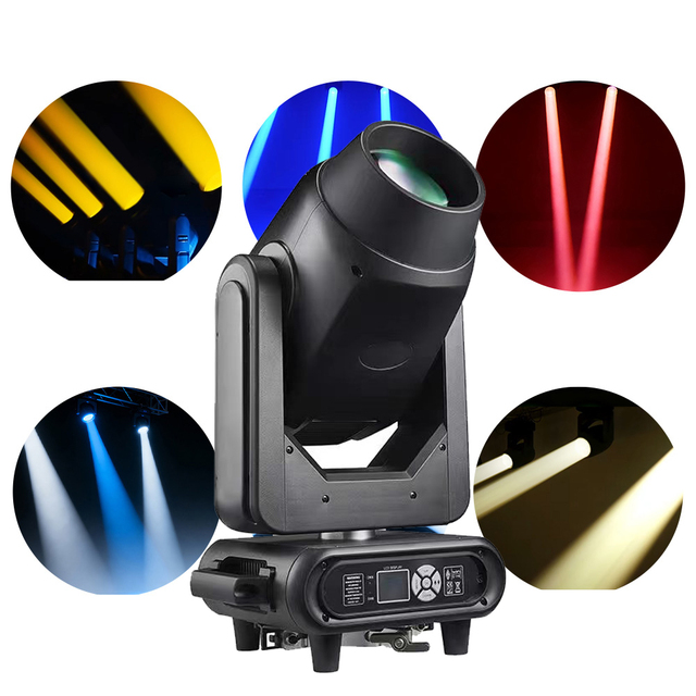 White Emitting Color Moving Head Light 7500K Lightweight Beam Moving Head Light for Outdoor Stage