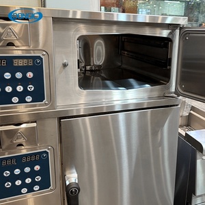 Hotel mensa cucina macchina da vapore modulare combinazione flessibile elettrico iper fumante riso frutti di mare caldaia a vapore mobile - Product Image 3