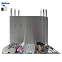 Radiateur en aluminium refroidi par eau de haute qualité, plaque de refroidissement liquide pour boîtier d'ordinateur CPU, système de refroidissement Z-S19K, pâte thermique