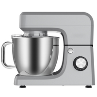 Meilleur batteur mélangeur électrique 1400W 6,5L pour usage domestique, batteur à œufs, mélangeur de pâte, pétrin à gâteau, robot culinaire sur socle