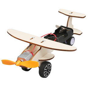 Kit Modello di Satellite Solare in Legno Personalizzato, Giocattolo Educativo STEM Fai-da-Te, Navicella Spaziale a Energia Solare per Bambini e Studenti - Product Image 3
