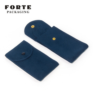 FORTE Green Velvet Watch Gift Bag Minimalist Handmade Packaging for Men and Women's Watches Elegant Jewelry <b>Accessory</b> Storage - Product Image 5