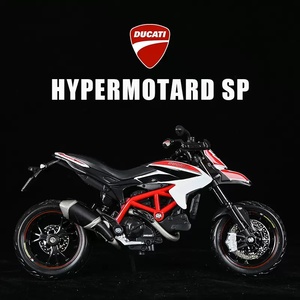 Offre spéciale Maisto <span class=keywords><strong>Ducati</strong></span> Hypermotard SP 1:12 modèle de <span class=keywords><strong>moto</strong></span> en alliage de Simulation moulé sous pression - Product Image 3