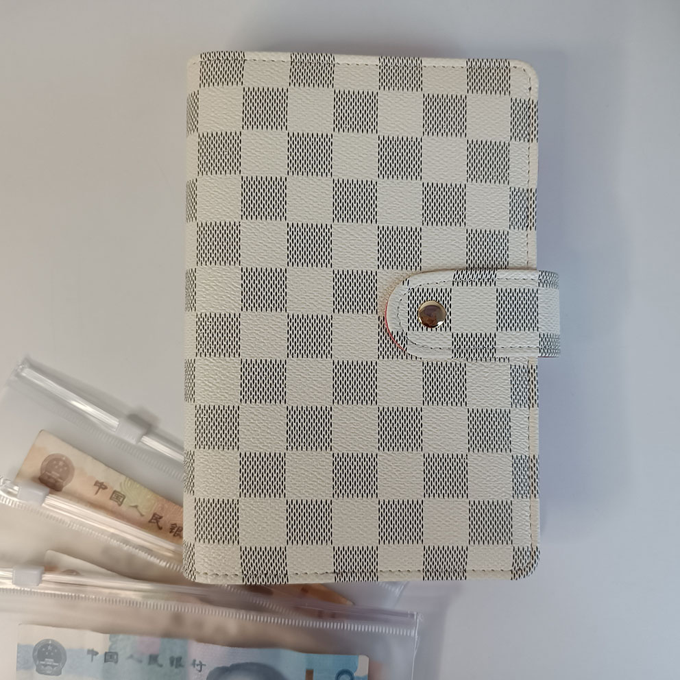 Cream & Gray Budget Binder