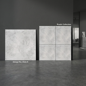 Grand stock de dalles de stationnement en porcelaine robustes 16x16 pouces, modernes, aspect brique, pour allées extérieures - Product Image 6
