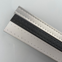 Barre d'espacement IGU 12A en aluminium soudé haute fréquence pour double vitrage, accessoires pour portes et fenêtres isolées