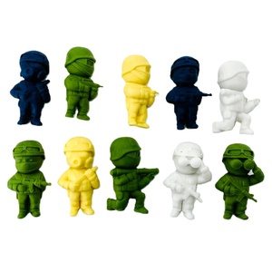 Figurines d'action militaires souples de 2 pouces pour jeu imaginatif, cadeaux de fête, récompenses de classe et récompenses scolaires - Product Image 2