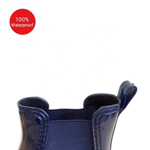 Bottes <span class=keywords><strong>de</strong></span> <span class=keywords><strong>pluie</strong></span> pour femmes, bleu, décontractées, élégantes, à la mode, rehausseur <span class=keywords><strong>de</strong></span> cheville, pour dames - Product Image 6