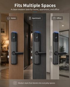 Cerradura Inteligente de Alta Seguridad para Hotel, Precio de Fábrica, con Tarjeta RFID, Sistema de Cerradura Electrónica Impermeable, Wi-Fi, 4 Pilas AA - Product Image 3