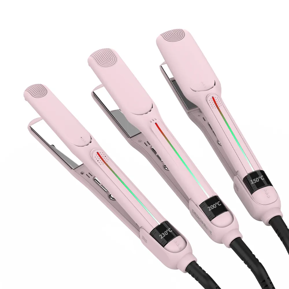 High Quality Customize Titanium Hair Straightener Flat Irons For Keratin Use Private Label Iron