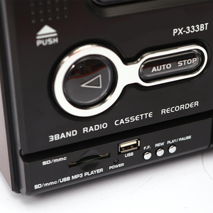Retro Portable Cassette Recorder AM FM SW Radio BT <b>USB</b> SD Card High Volume <b>Speaker</b> For Home Outdoor Travel Use Stereo Boombox - Product Image 5