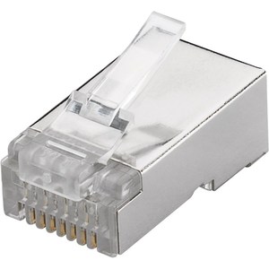 ปลั๊กเชื่อมต่อเครือข่ายอีเธอร์เน็ต RJ45 Cat6 STP แบบมีฉนวนป้องกัน - Product Image 1