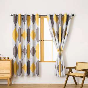 Cortinas Opacas de Poliéster Tejido, Aislantes, de Estilo Moderno, Hechas a Medida, con Alto Nivel de Oscurecimiento, para Dormitorio, Sala de Estar, para Todas las Estaciones - Product Image 2