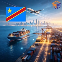 Agent logistique chinois DDP/DDU Fret maritime LCL/FCL Fret aérien Expédition porte-à-porte Kinshasa & Brazzaville Dédouanement