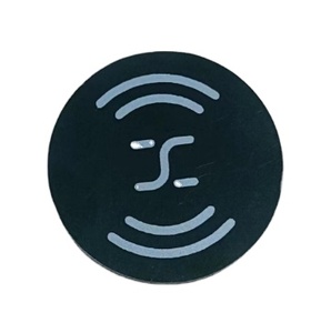 Tùy chỉnh kích thước thẻ đồng xu sticker tự dính <span class=keywords><strong>NFC</strong></span> <span class=keywords><strong>Tag</strong></span> hình tròn 13.56MHz fudan <span class=keywords><strong>F08</strong></span> chip - Product Image 1