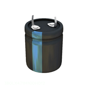 Distribuidor Autorizado, Condensador de Aluminio de 470 uF, 20%, 100V, SNAP TH 380LX471M100H012, Condensador de Orificio Pasante - Product Image 1