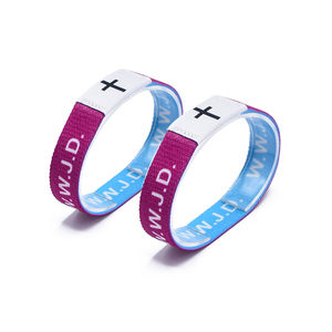 IP68 không thấm nước NFC Vòng đeo tay biểu tượng tùy chỉnh đàn hồi RFID Vòng đeo tay tap để truy cập vào web liên kết - Product Image 1