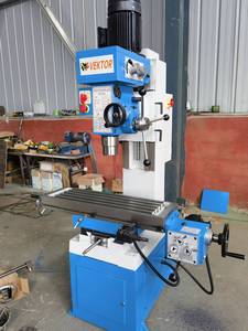 Venta Directa de Fábrica, Máquina de Perforación y Fresado Pequeña ZX50C, Mini Máquina Vertical para Trabajar Metales - Product Image 2