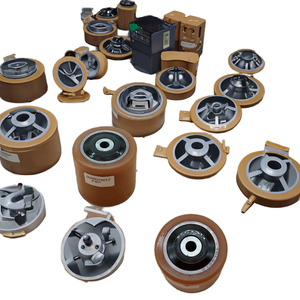Высококачественное полиуретановое колесо Linde T20, 85 X80-85 * 12, электрическое поддоное колесо для погрузчика, погрузочно-разгрузочное оборудование, резиновые детали - Product Image 1