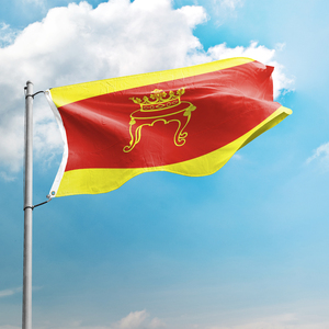 Banderas Decorativas Personalizadas de Poliéster Resistente para Interiores/Exteriores con Logotipo, Bandera de <span class=keywords><strong>Tver</strong></span> de Alta Calidad, 3x5 Pies, Banderas de la Ciudad de Rusia - Product Image 2