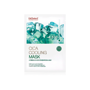 Masque en tissu rafraîchissant Cell Fusion C Cica 1P pour usage facial, tous types de peau - Product Image 2
