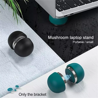 Coussin de refroidissement pour ordinateur Portable, Support Invisible en forme de champignon pour ordinateur Portable, Table de bureau, Support de rehaussement