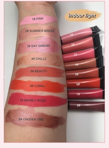 Fard à paupières liquide mat vegan haute pigmentation à marque privée, logo personnalisé, fard à paupières liquide scintillant métallique waterproof - Product Image 3