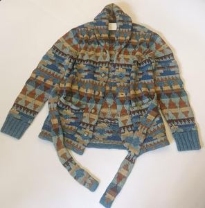 Cárdigans geométricos hechos a mano hechos a medida para hombres - Product Image 3