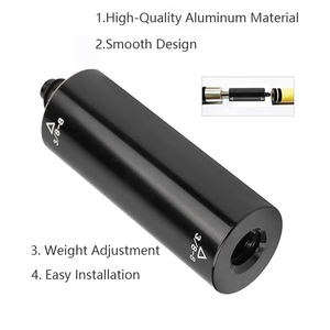 Queue de billard en aluminium Extension de queue centrale pour 3/8 à 8 dents et <span class=keywords><strong>Unilock</strong></span> 3/8 à 11 dents - Product Image 2