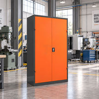 Armoire à outils en acier robuste moderne avec tiroirs verrouillables, en acier laminé à froid et peint par poudrage, pour atelier, garage, hôtel et salle de sport